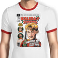 Kevin's Holiday Stories Ringer - Adult & Kids T-Shirts, Sweatshirts & Hoodies apparel design preview 1