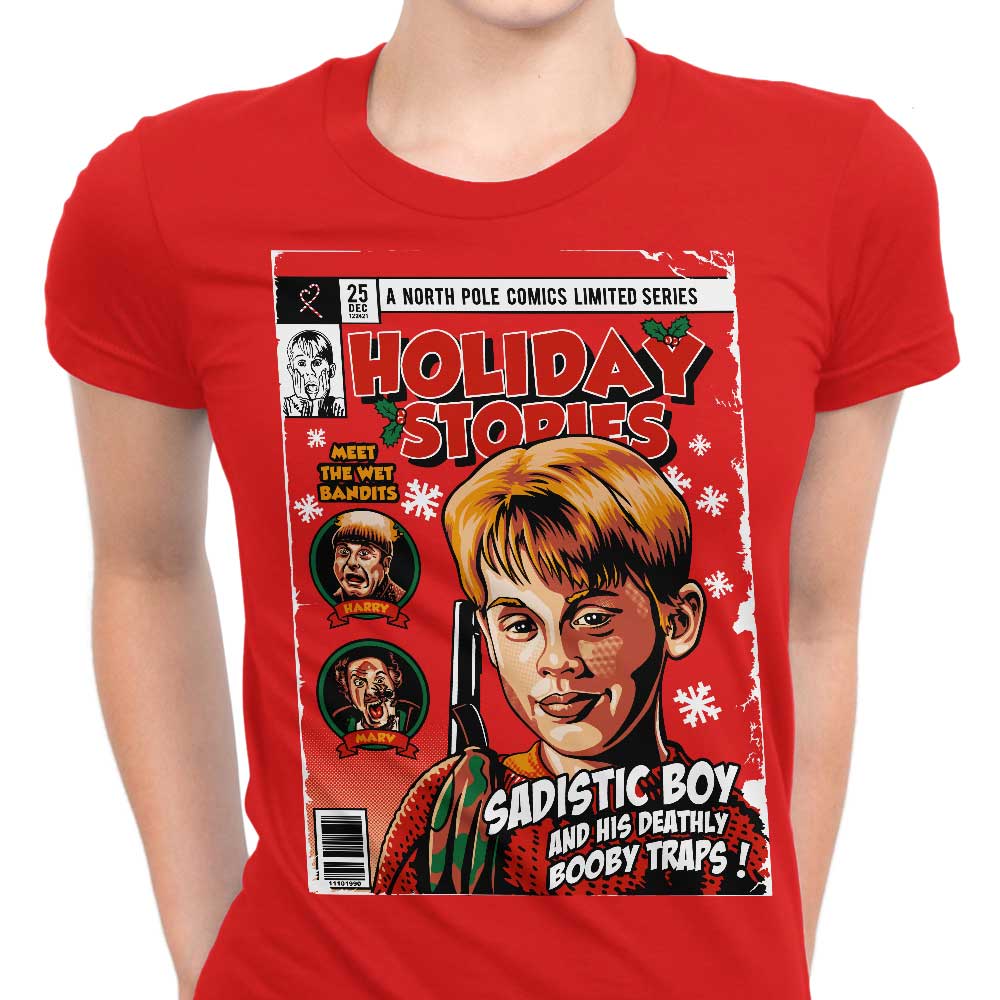 Kevin's Holiday Stories Women's Apparel - Adult & Kids T-Shirts, Sweatshirts & Hoodies apparel design preview 1