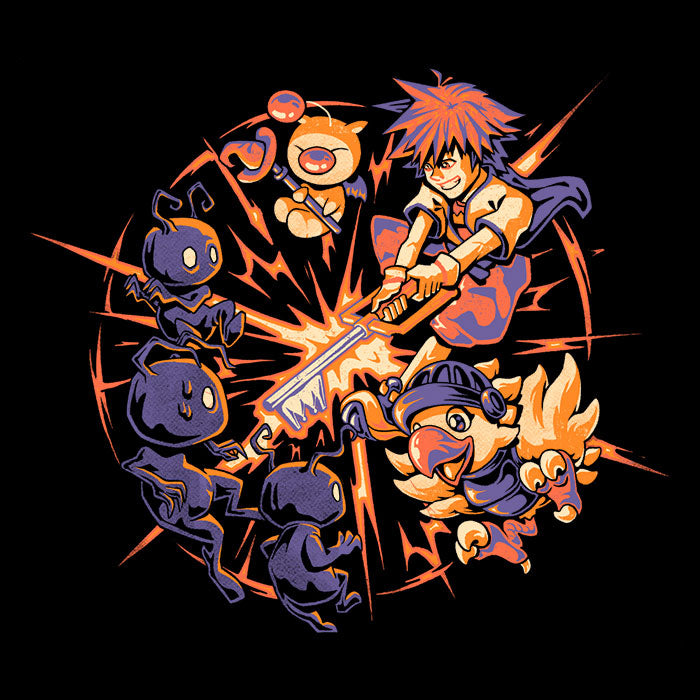 Keyblade Clash Men's Apparel - Adult & Kids T-Shirts, Sweatshirts & Hoodies apparel design preview 2