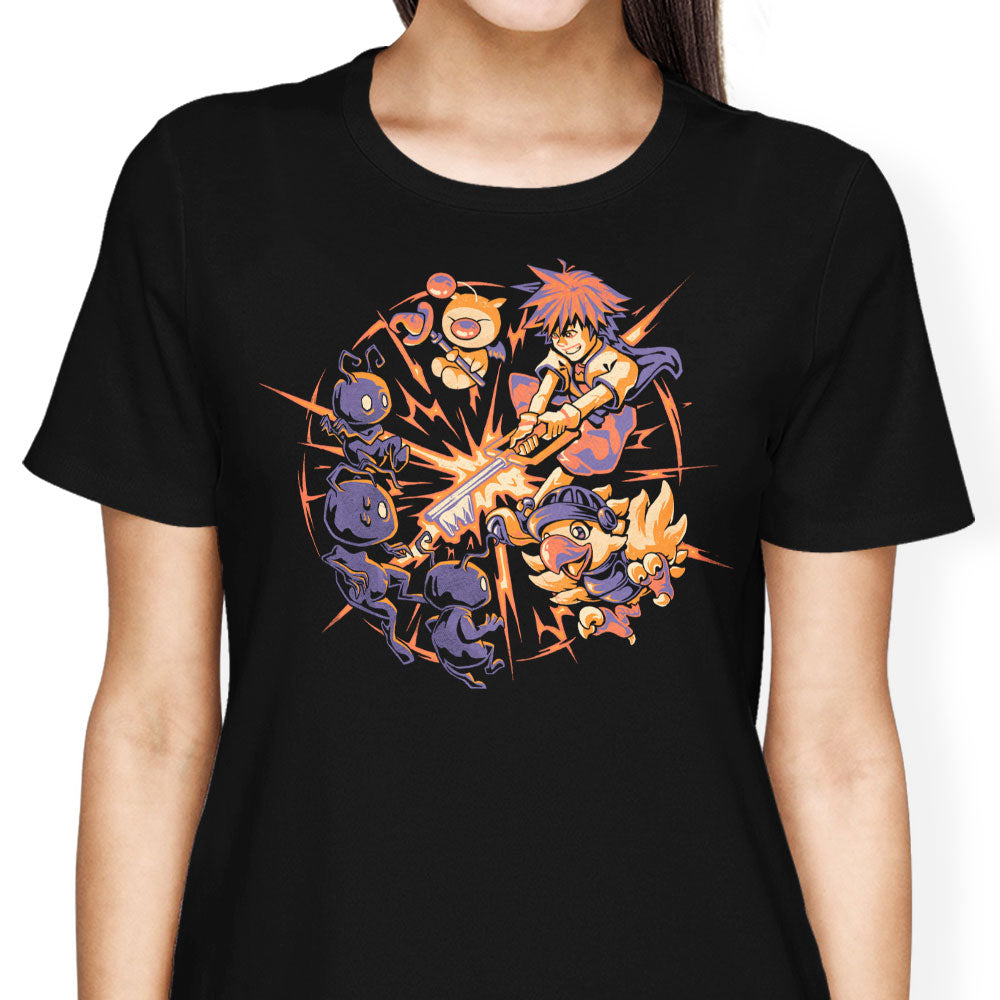 Keyblade Clash Women's Apparel - Adult & Kids T-Shirts, Sweatshirts & Hoodies apparel design preview 1