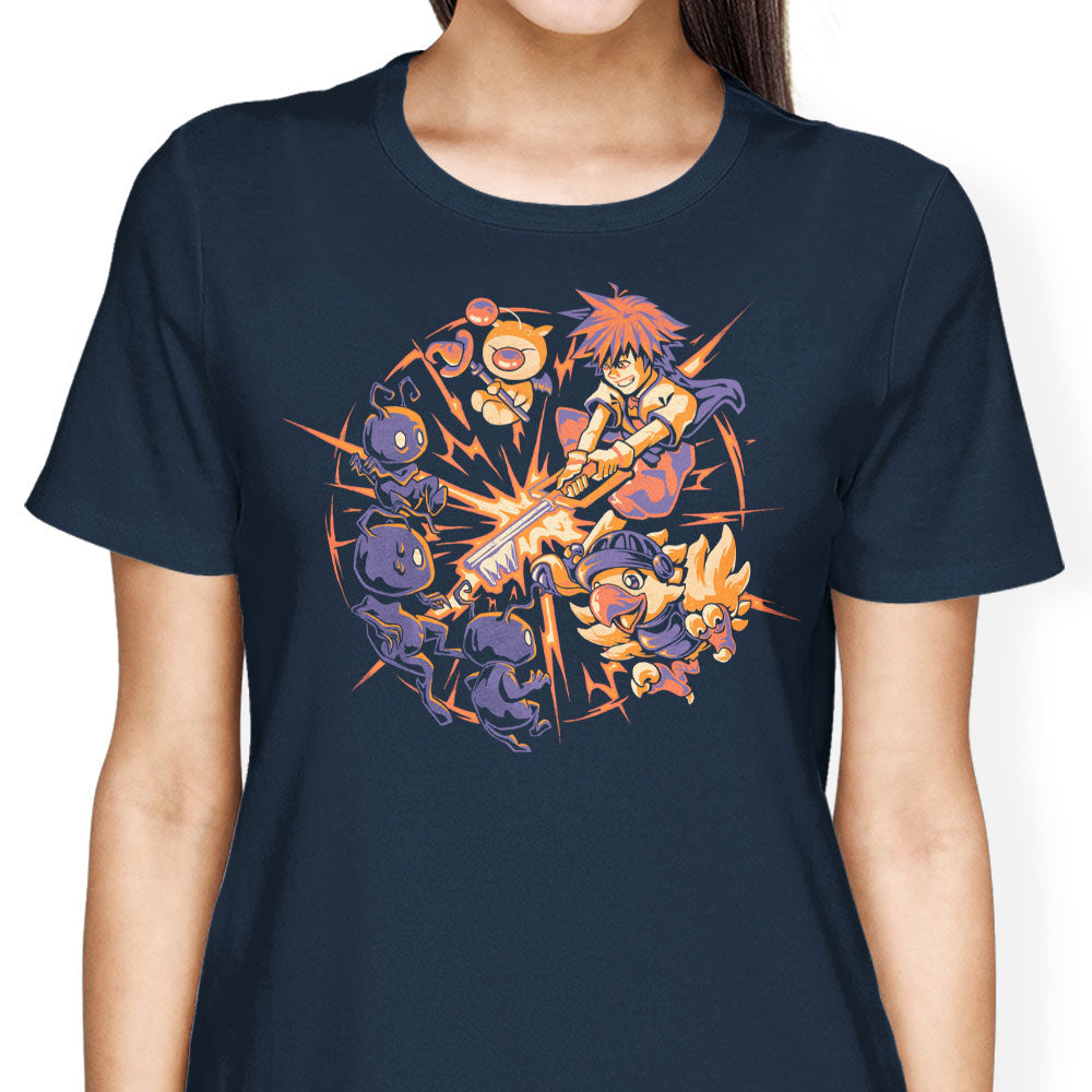 Keyblade Clash Women's Apparel - Adult & Kids T-Shirts, Sweatshirts & Hoodies apparel design preview 2