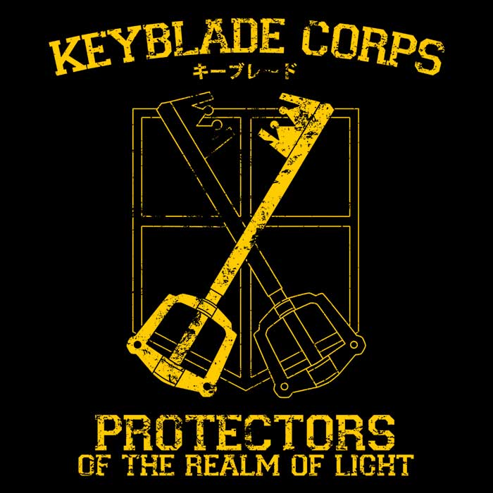 Keyblade Corps Youth Apparel - Adult & Kids T-Shirts, Sweatshirts & Hoodies apparel design preview 2
