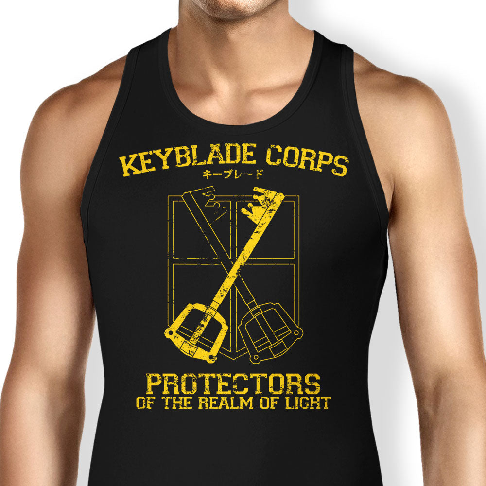 Keyblade Corps Tank Top - Adult & Kids T-Shirts, Sweatshirts & Hoodies apparel design preview 1