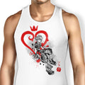 Keyblade Kingdom Sumi-e Tank Top - Adult & Kids T-Shirts, Sweatshirts & Hoodies apparel design preview 1