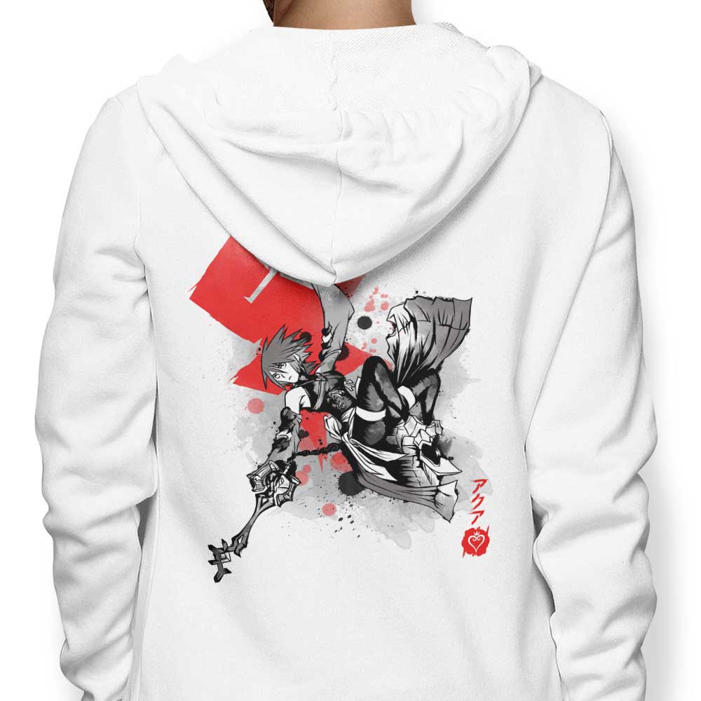 Keyblade Master Sumi-e - Adult & Kids T-Shirts, Sweatshirts & Hoodies apparel design preview 1
