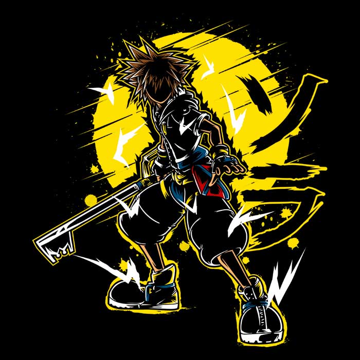 Keyblade Power - Adult & Kids T-Shirts, Sweatshirts & Hoodies apparel design preview 2