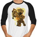 Keyblade Silhouette 3/4 Sleeve Raglan - Adult & Kids T-Shirts, Sweatshirts & Hoodies apparel design preview 1