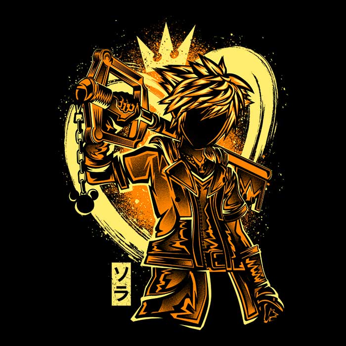 Keyblade Silhouette Men's Apparel - Adult & Kids T-Shirts, Sweatshirts & Hoodies apparel design preview 2