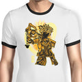 Keyblade Silhouette Ringer - Adult & Kids T-Shirts, Sweatshirts & Hoodies apparel design preview 1