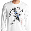 Kicking Beauty Sumi-e - Adult & Kids T-Shirts, Sweatshirts & Hoodies apparel design preview 1