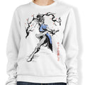 Kicking Beauty Sumi-e - Adult & Kids T-Shirts, Sweatshirts & Hoodies apparel design preview 1