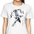 Kicking Beauty Sumi-e Women's Apparel - Adult & Kids T-Shirts, Sweatshirts & Hoodies apparel design preview 1