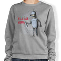 Kill All Humans - Adult & Kids T-Shirts, Sweatshirts & Hoodies apparel design preview 1