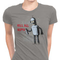 Kill All Humans Women's Apparel - Adult & Kids T-Shirts, Sweatshirts & Hoodies apparel design preview 1