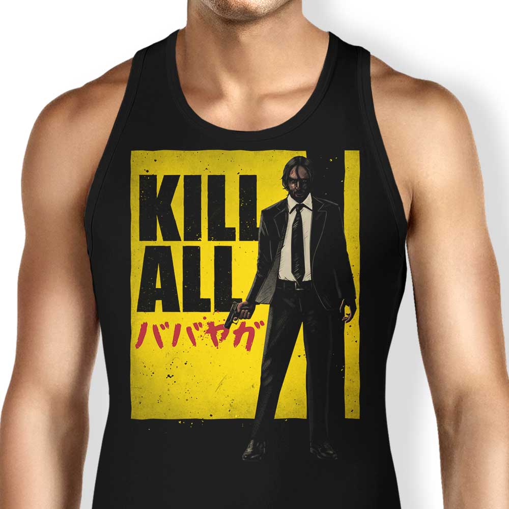 Kill All Tank Top - Adult & Kids T-Shirts, Sweatshirts & Hoodies apparel design preview 1