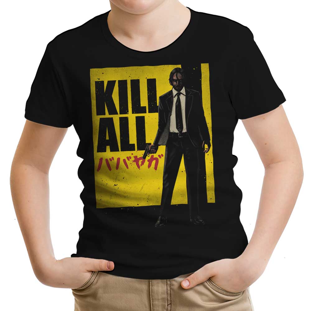 Kill All Youth Apparel - Adult & Kids T-Shirts, Sweatshirts & Hoodies apparel design preview 1