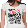 Killer Deals Women's V-Neck - Adult & Kids T-Shirts, Sweatshirts & Hoodies apparel design preview 1