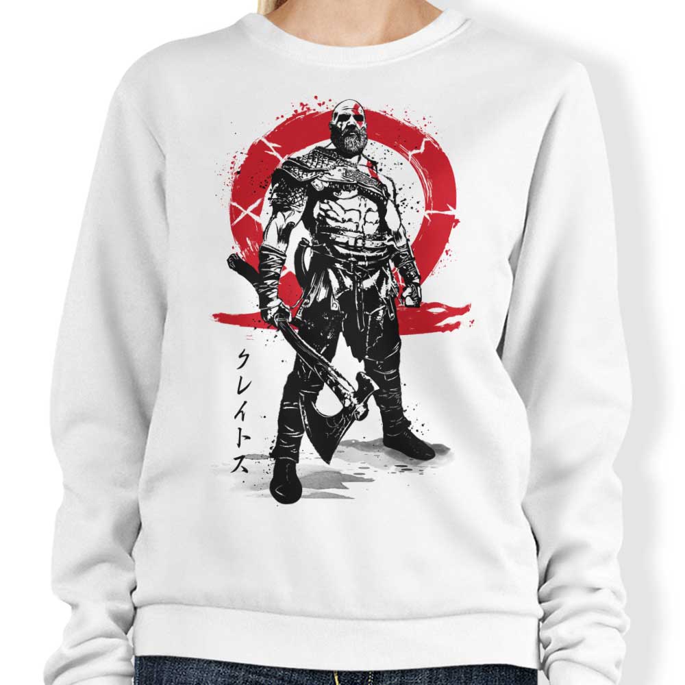 Killer of Gods Sumi-e - Adult & Kids T-Shirts, Sweatshirts & Hoodies apparel design preview 1