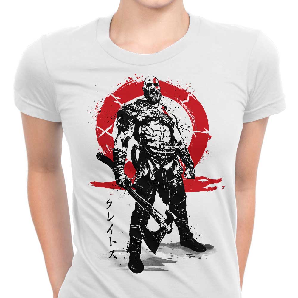 Killer of Gods Sumi-e Women's Apparel - Adult & Kids T-Shirts, Sweatshirts & Hoodies apparel design preview 1