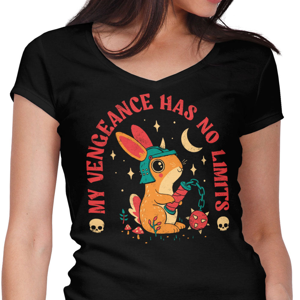 Killer Rabbit Women's V-Neck - Adult & Kids T-Shirts, Sweatshirts & Hoodies apparel design preview 1