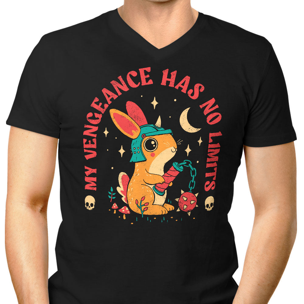 Killer Rabbit Men's V-Neck - Adult & Kids T-Shirts, Sweatshirts & Hoodies apparel design preview 1