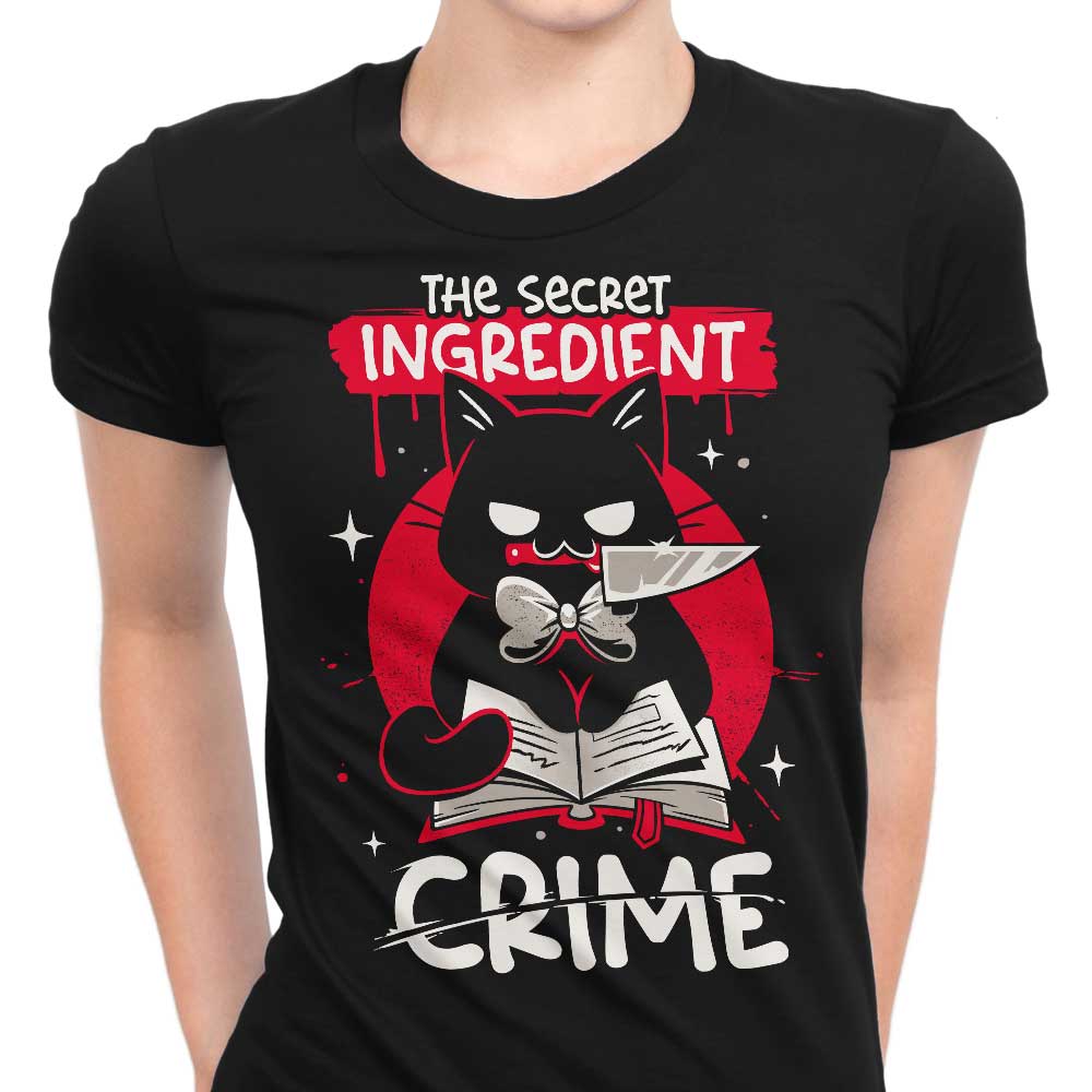 Killer Secret Ingredient Women's Apparel - Adult & Kids T-Shirts, Sweatshirts & Hoodies apparel design preview 1