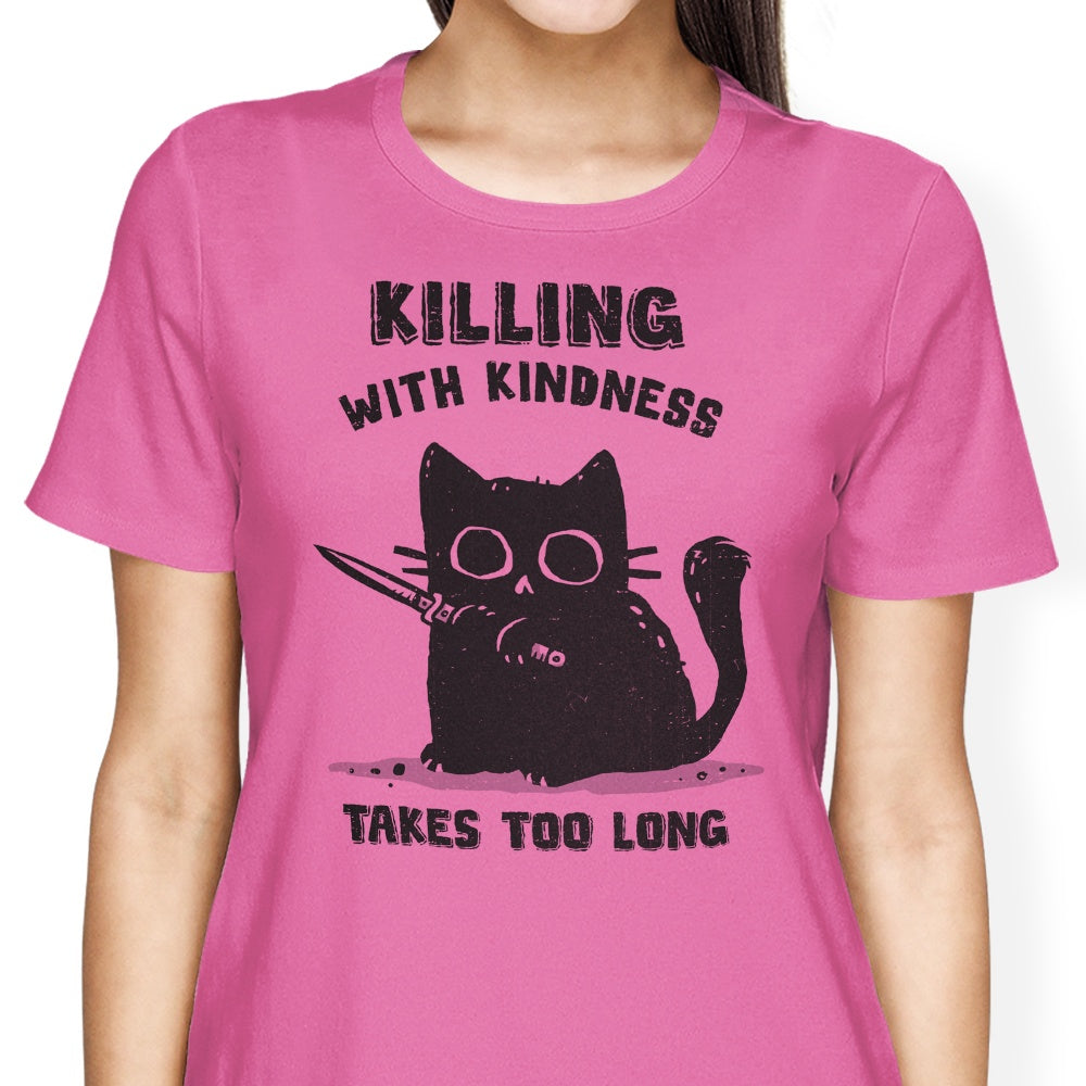 Killing With Kindness Women's Apparel - Adult & Kids T-Shirts, Sweatshirts & Hoodies apparel design preview 2