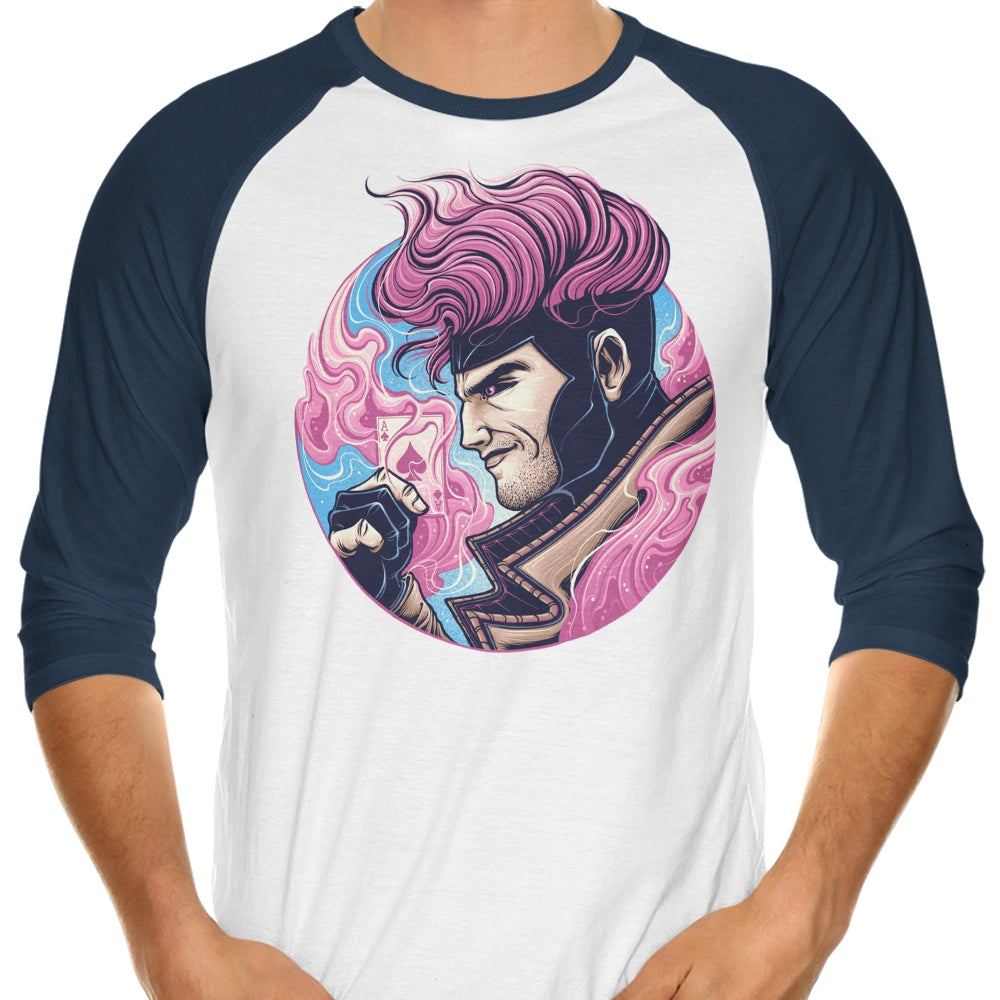 Kinetic Charge 3/4 Sleeve Raglan - Adult & Kids T-Shirts, Sweatshirts & Hoodies apparel design preview 1