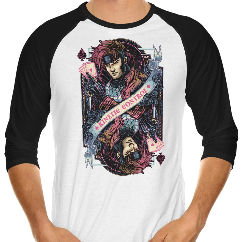 Kinetic Control 3/4 Sleeve Raglan - Adult & Kids T-Shirts, Sweatshirts & Hoodies apparel design preview 1