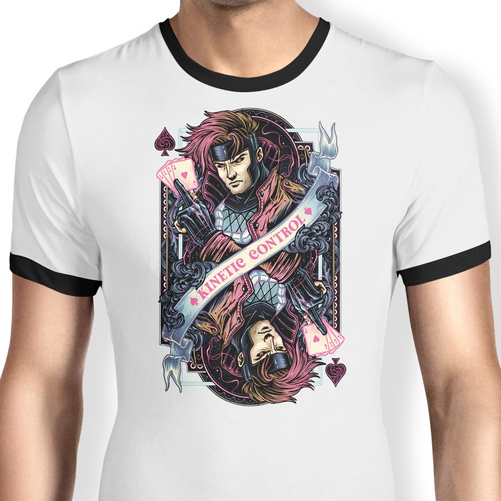 Kinetic Control Ringer - Adult & Kids T-Shirts, Sweatshirts & Hoodies apparel design preview 1