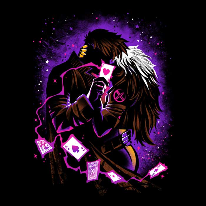 Kinetic Kiss - Adult & Kids T-Shirts, Sweatshirts & Hoodies apparel design preview 2
