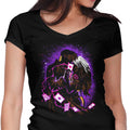 Kinetic Kiss Women's V-Neck - Adult & Kids T-Shirts, Sweatshirts & Hoodies apparel design preview 1