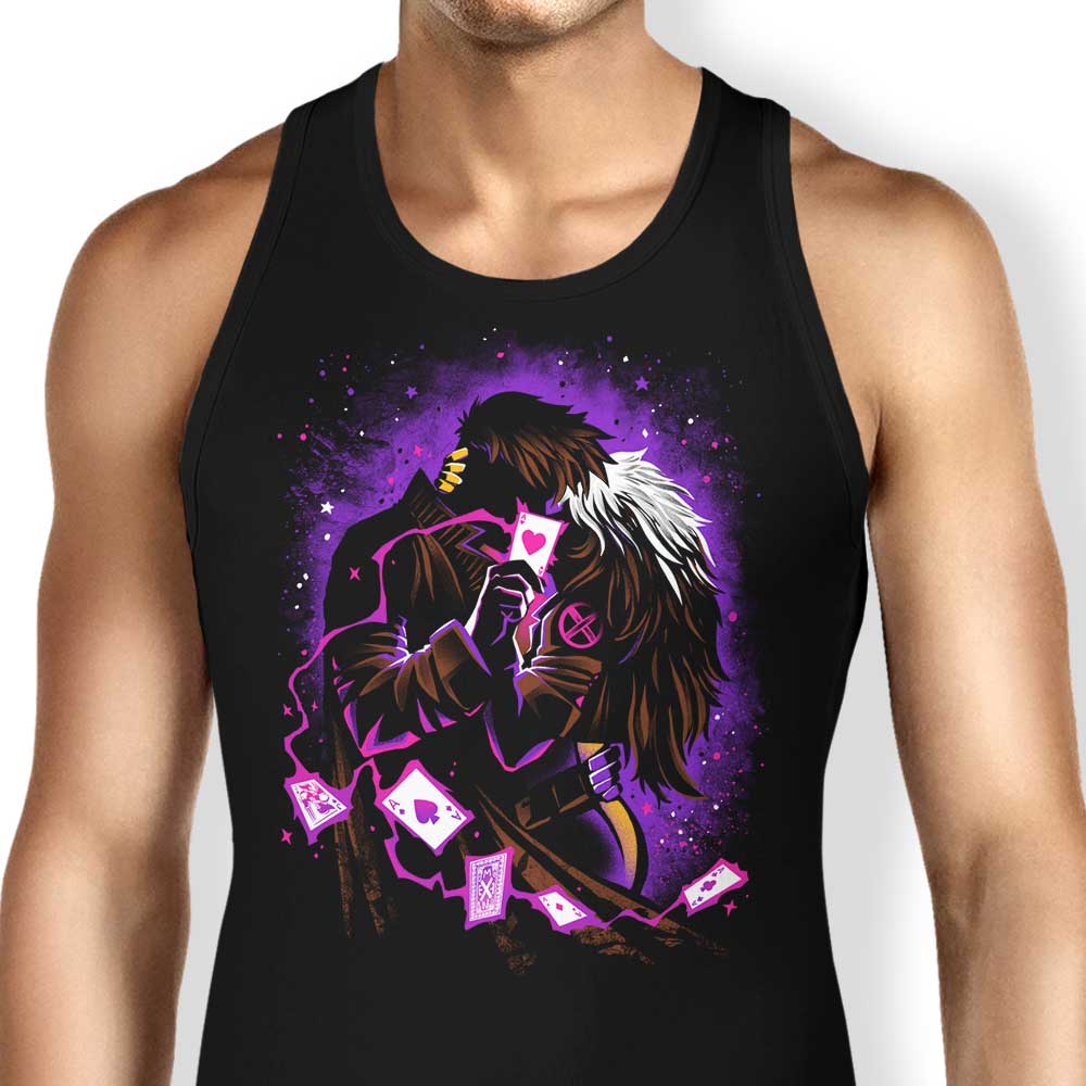 Kinetic Kiss Tank Top - Adult & Kids T-Shirts, Sweatshirts & Hoodies apparel design preview 1