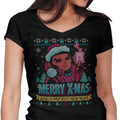 Kinetic Xmas Women's V-Neck - Adult & Kids T-Shirts, Sweatshirts & Hoodies apparel design preview 1