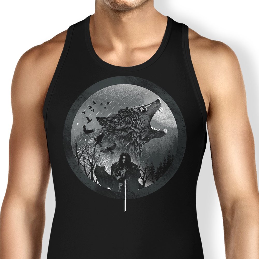 King in the North Tank Top - Adult & Kids T-Shirts, Sweatshirts & Hoodies apparel design preview 1