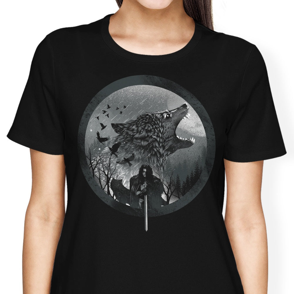 King in the North Women's Apparel - Adult & Kids T-Shirts, Sweatshirts & Hoodies apparel design preview 2