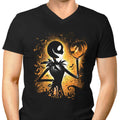 King of Halloween Men's V-Neck - Adult & Kids T-Shirts, Sweatshirts & Hoodies apparel design preview 1