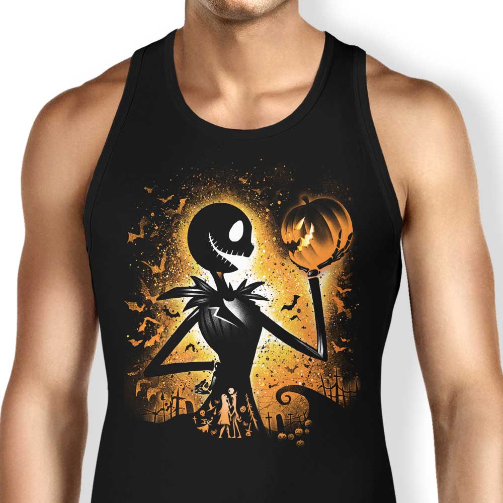 King of Halloween Tank Top - Adult & Kids T-Shirts, Sweatshirts & Hoodies apparel design preview 1