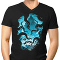 King of the Deep Men's V-Neck - Adult & Kids T-Shirts, Sweatshirts & Hoodies apparel design preview 1