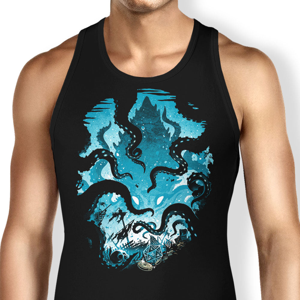 King of the Deep Tank Top - Adult & Kids T-Shirts, Sweatshirts & Hoodies apparel design preview 1