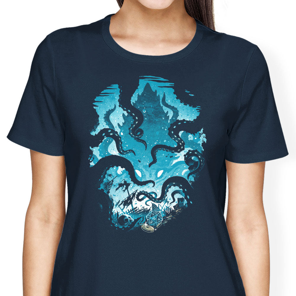 King of the Deep Women's Apparel - Adult & Kids T-Shirts, Sweatshirts & Hoodies apparel design preview 2