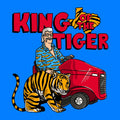 King of the Tiger Coasters - Adult & Kids T-Shirts, Sweatshirts & Hoodies apparel design preview 1