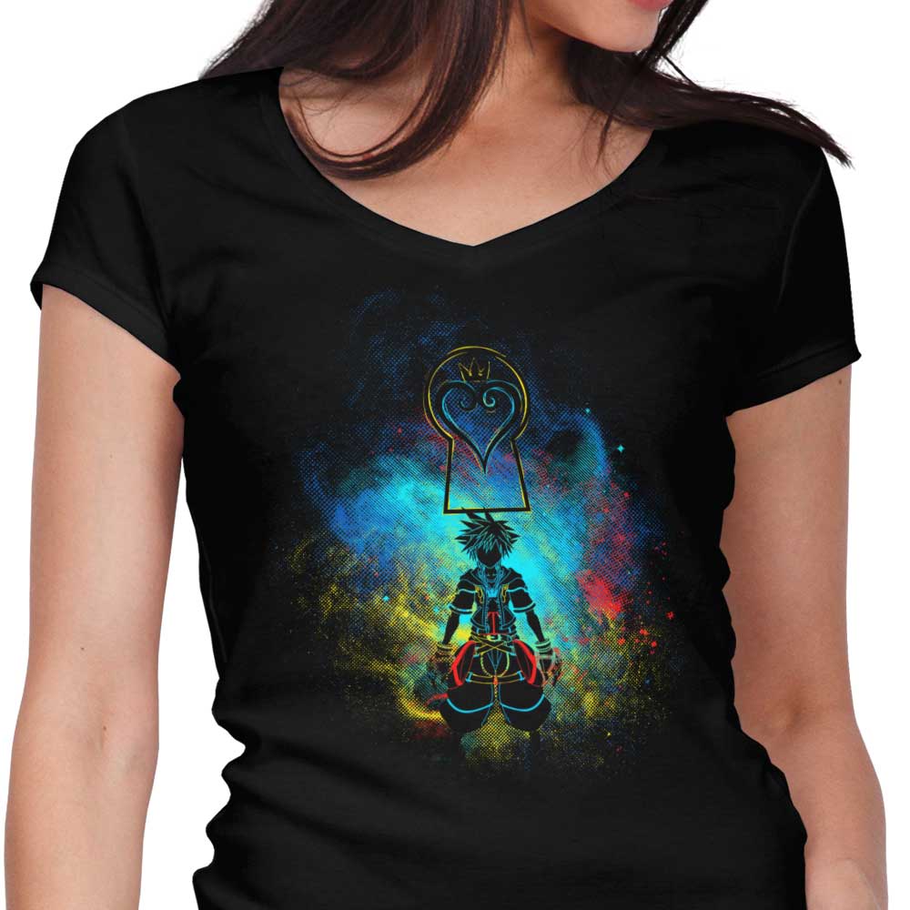 Kingdom Art Women's V-Neck - Adult & Kids T-Shirts, Sweatshirts & Hoodies apparel design preview 1