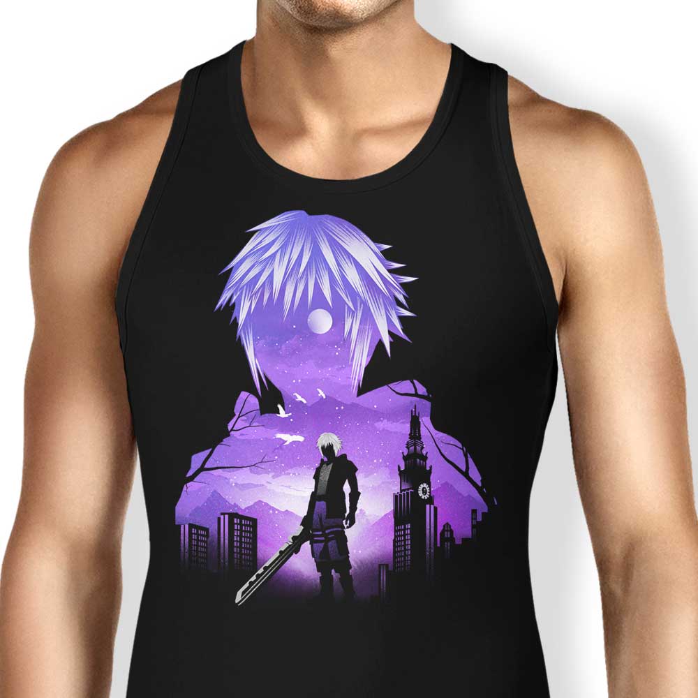 Kingdom Riku Tank Top - Adult & Kids T-Shirts, Sweatshirts & Hoodies apparel design preview 1