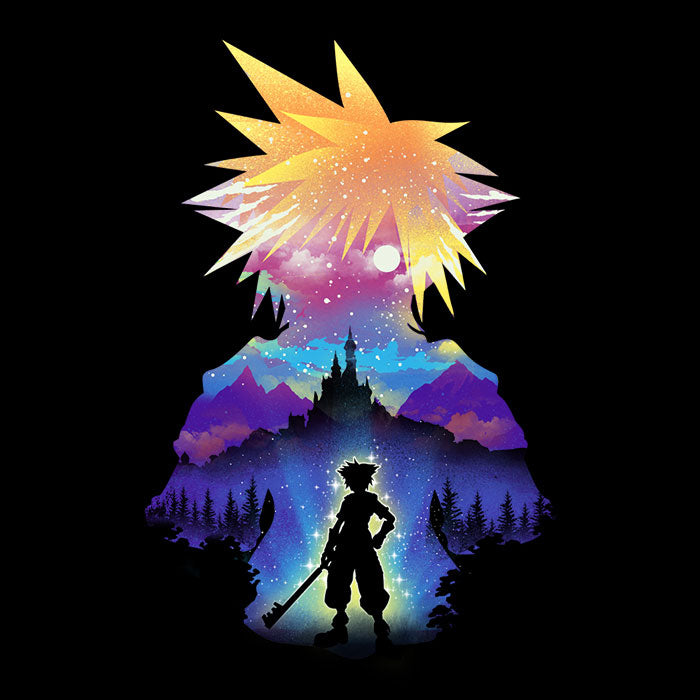 Kingdom Sora Men's Apparel - Adult & Kids T-Shirts, Sweatshirts & Hoodies apparel design preview 2