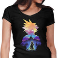 Kingdom Sora Women's V-Neck - Adult & Kids T-Shirts, Sweatshirts & Hoodies apparel design preview 1