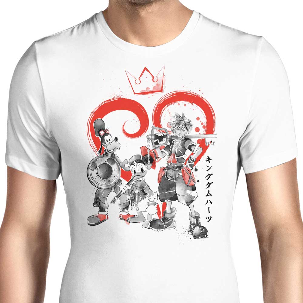 Kingdom Sumi-e Men's Apparel - Adult & Kids T-Shirts, Sweatshirts & Hoodies apparel design preview 1