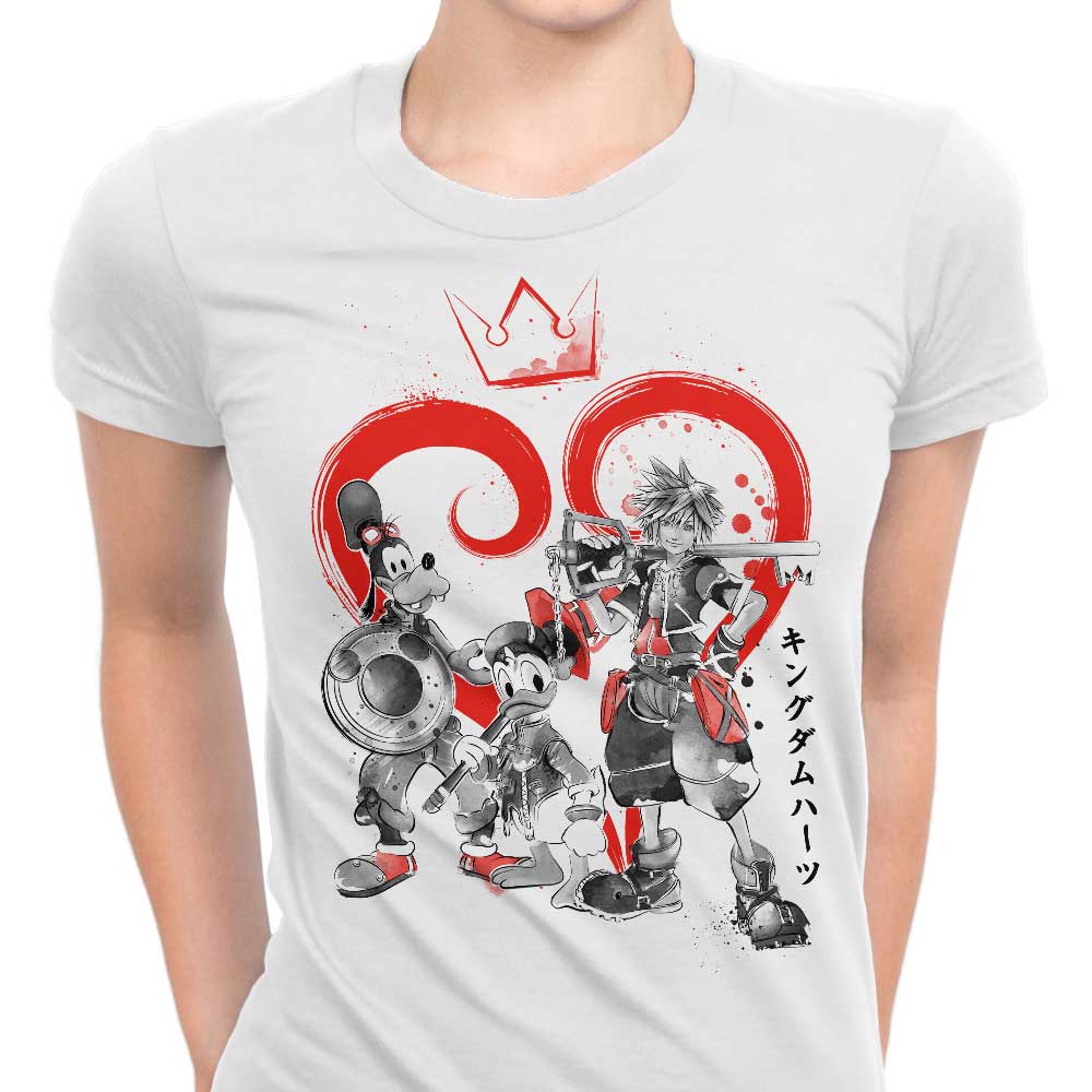 Kingdom Sumi-e Women's Apparel - Adult & Kids T-Shirts, Sweatshirts & Hoodies apparel design preview 1