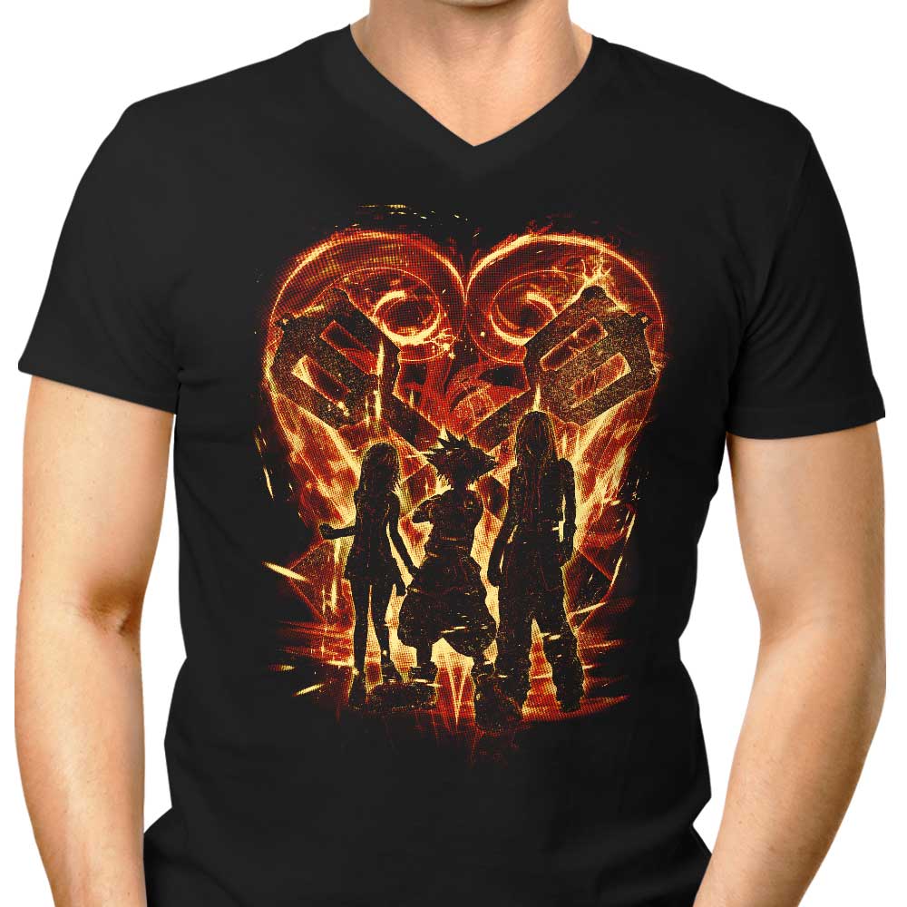 Kingdom Trio Men's V-Neck - Adult & Kids T-Shirts, Sweatshirts & Hoodies apparel design preview 1