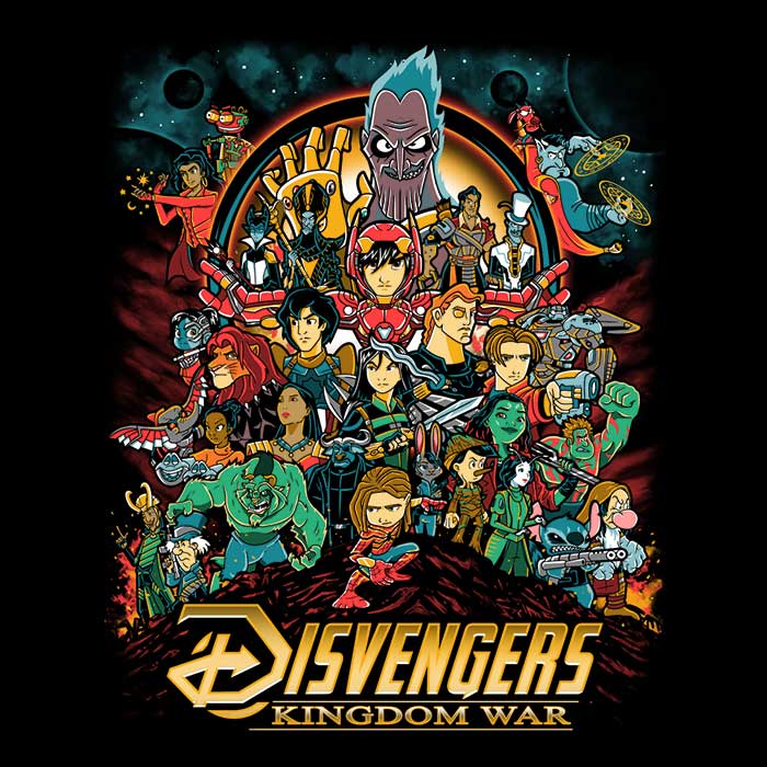 Kingdom War Men's Apparel - Adult & Kids T-Shirts, Sweatshirts & Hoodies apparel design preview 2